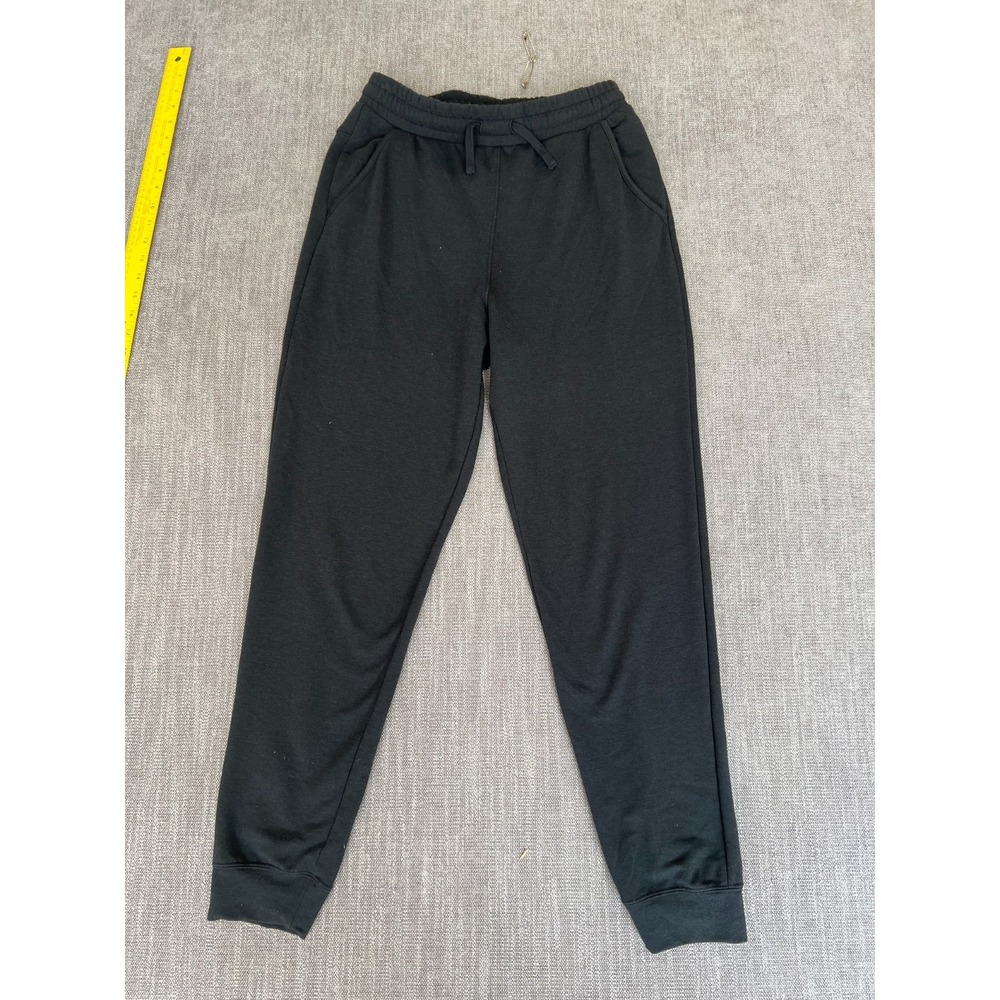 Nike Yoga Dri-FIT Jogger Pants Womens S Black Stretch Elastic Waist Drawstring